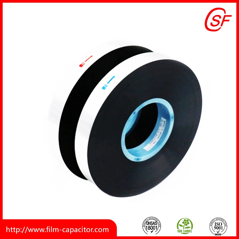 6.9 Micorn Double-Margin Aluminum Metallized Polypropylene/BOPP/OPP/Mpp Film for Capacitors