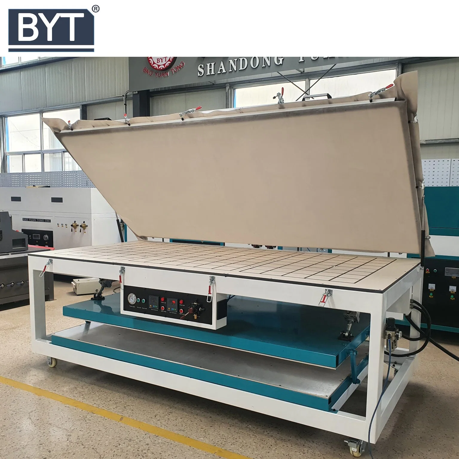 Silicone Membrane Vacuum Press Forming Machine for Solid Surface Sheet