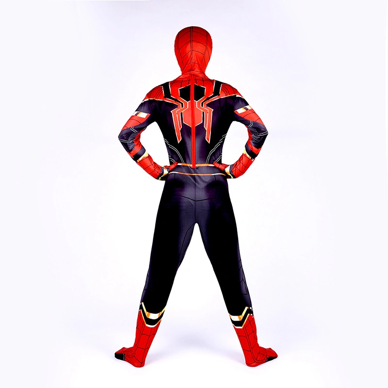 Cartoon Party Suit Cosplay Costume Child Boy Zentai Bodysuit Clothes with Mask