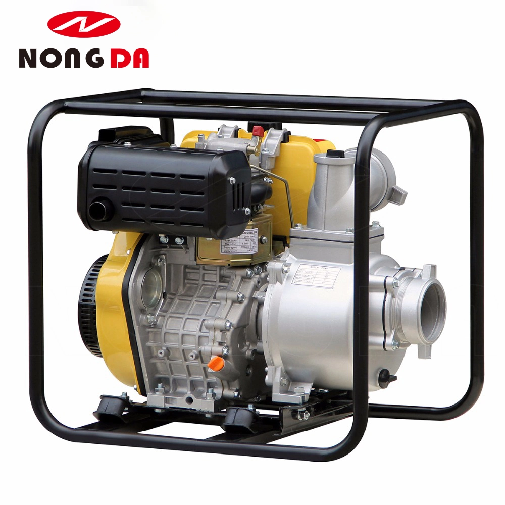 China Nongda Top Quality 10HP 4 Inch Portable Diesel Water Pump for Irrigation