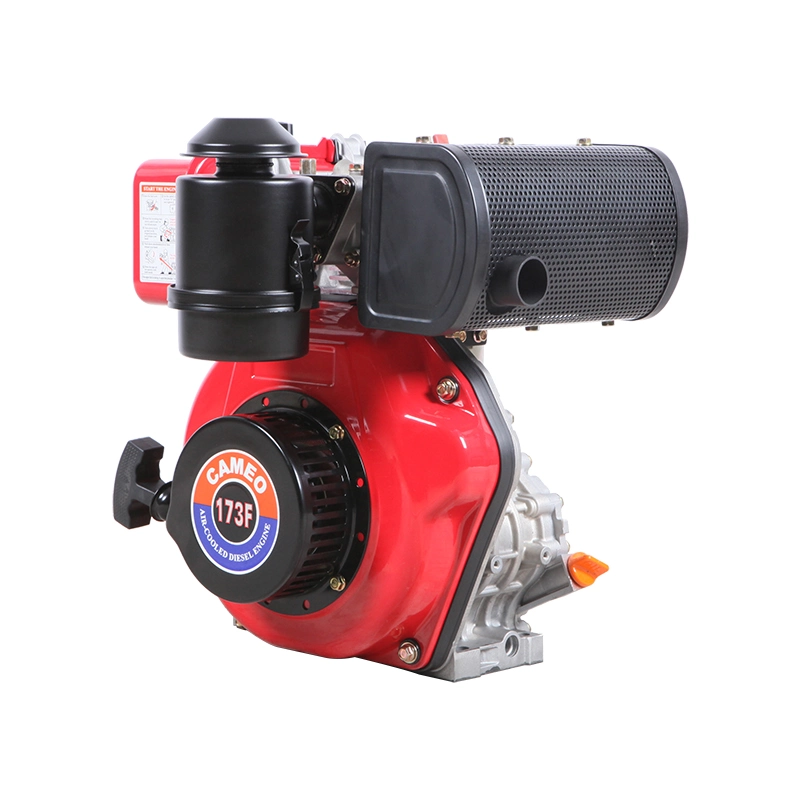 Applicable to Farm 173f 4HP 3.2kw 247cc Single Cylinder Air Cooled Tractor Diesel Engine