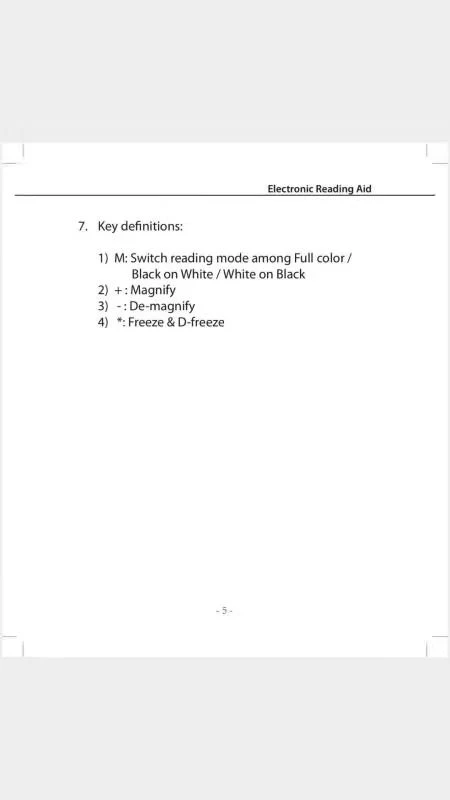 Ayuda de lectura electrónica 20X~70X Ampliador de vídeo de ratón portátil