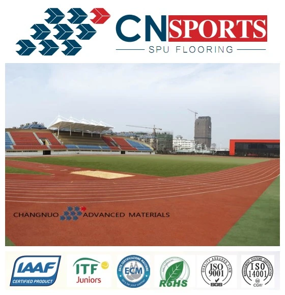 Rubber Running Track Prefabricated Athletic Track Flooring Material