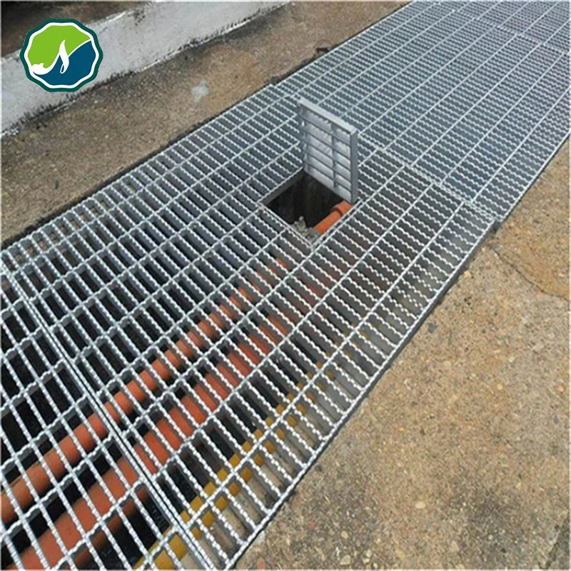 Building Material Galvanized Steel Drainage Cover Grating Road Steel Grating Trench Cover