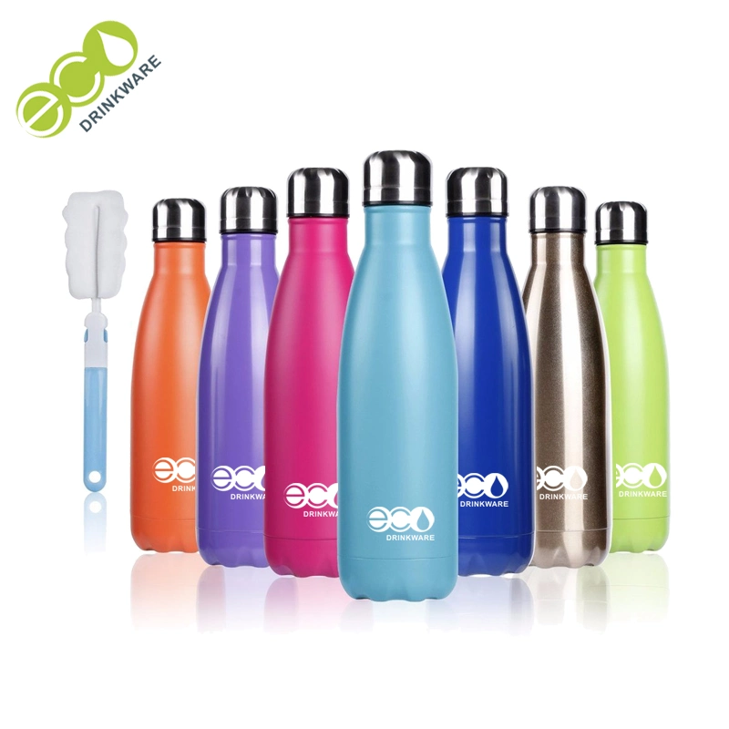 Degradado de color personalizados Colorfast 500ml botella de agua de los deportes con precios baratos