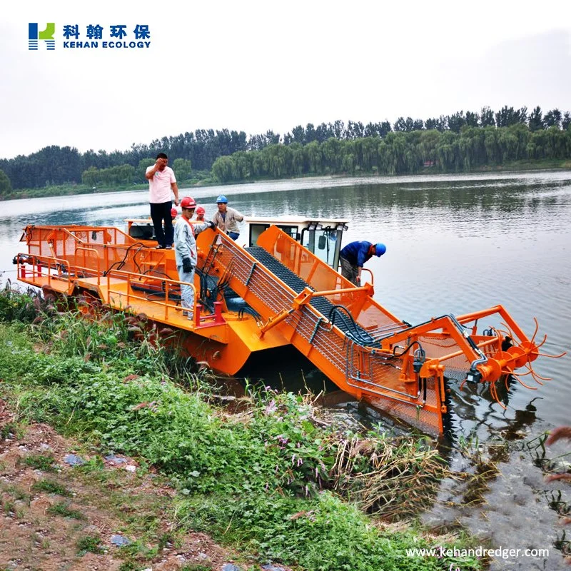 Aquatic Weed Harvesting Boats for Water Plants Removal on Sales