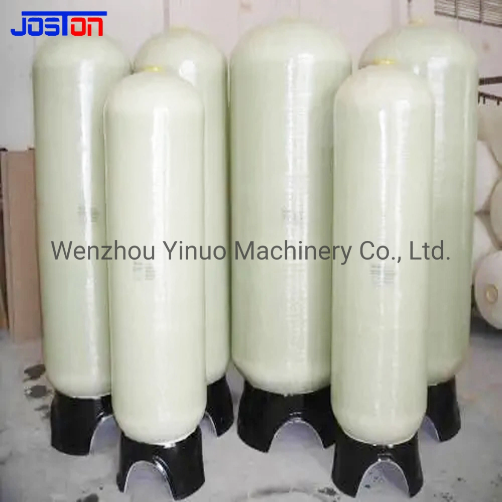 Joston FRP Plastic Fiberglass Pressure Resin Softener Tank for Waste Water Filter Treatment