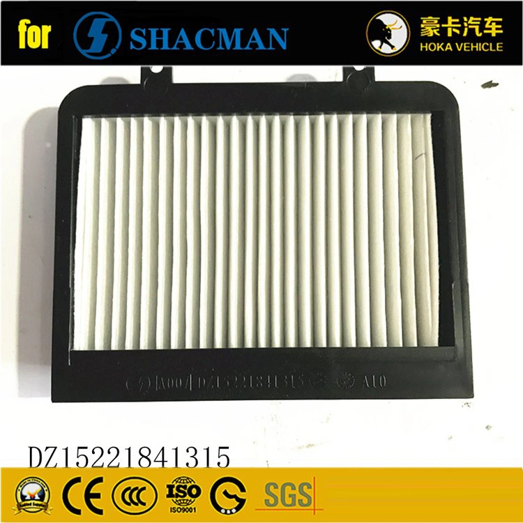 Original Shacman Spare Parts Air Conditioning Filter Dz15221841315 for Heavy Duty Truck