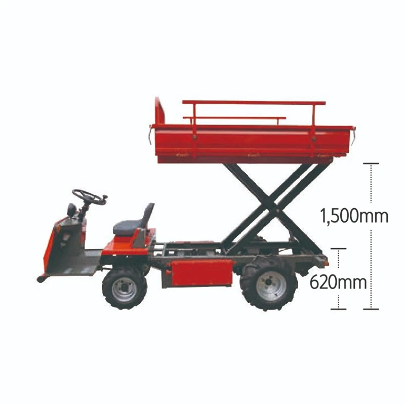 جودة فائقة ECAS-S400 48V AC Farm Agricultural Man Lift for أشجار التفاح/الكرز/الأذن/البرتقال