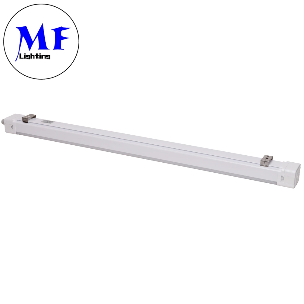 Factory Price 2FT 4FT 5FT 20W 40W 60W IP65 Waterproof Dustproof 150lm/W LED Linear Light Batten Light LED Tunnel Tri-Proof Light for Workshop Warehouse