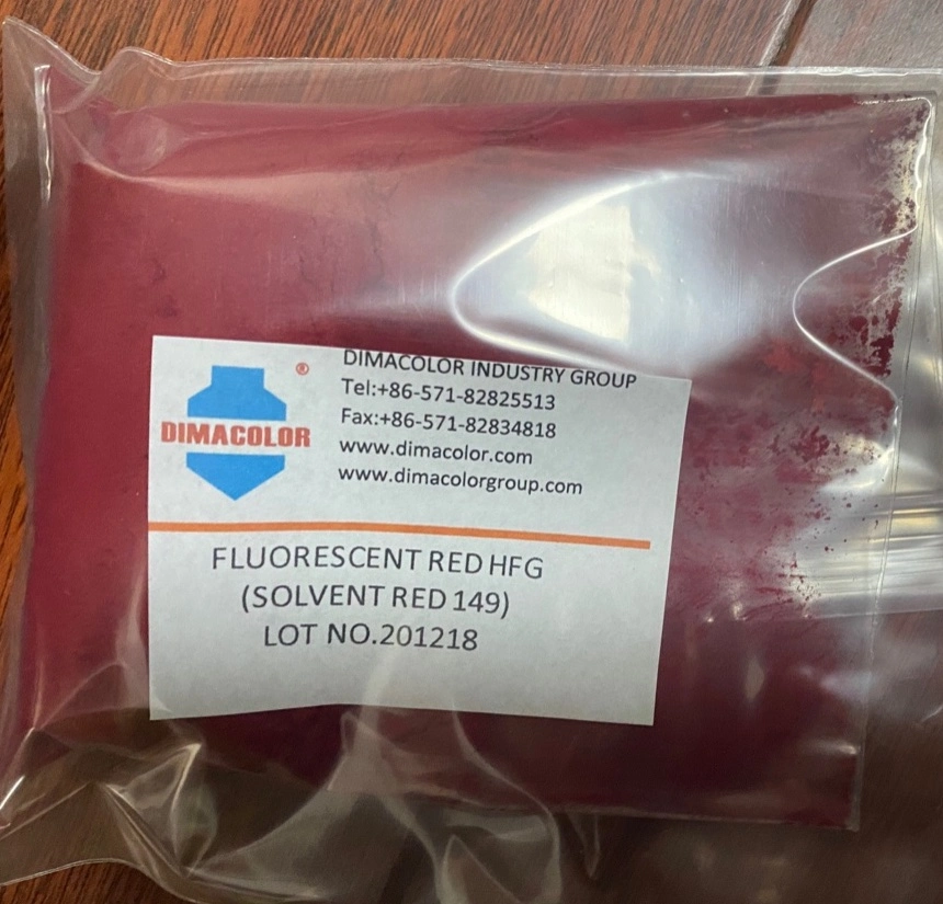 Solvent Dyes Fluorescent Red Hfg (Solvent Red 149)