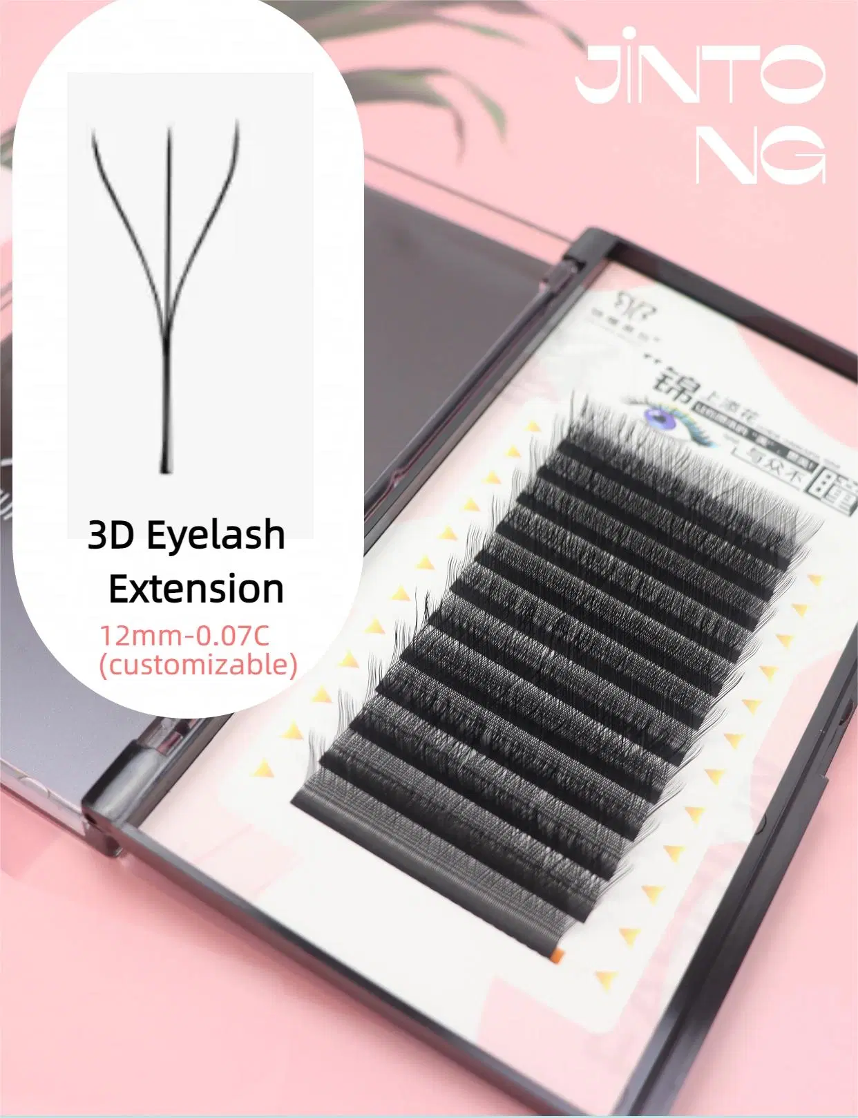 Volume Lashes Extension 0.05 Cc Curl 15-20mm 2D3d4d Eyelash Extensions