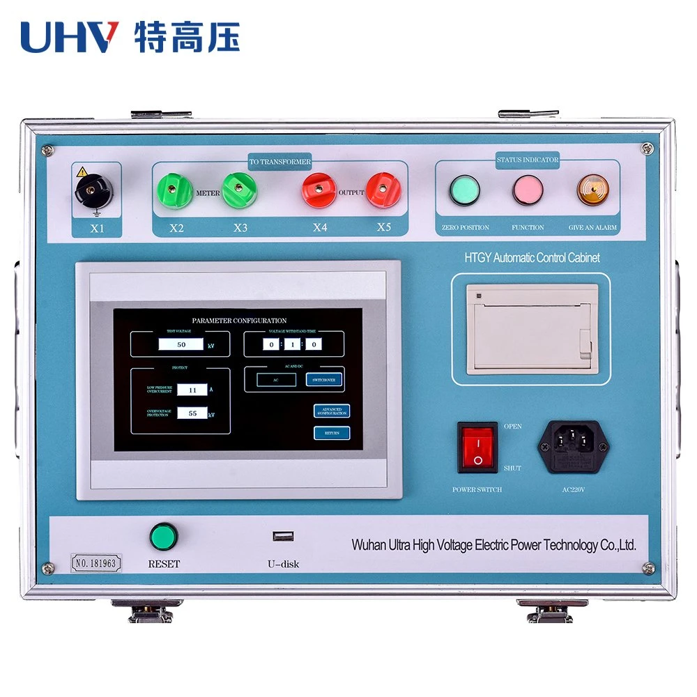 Htgy Automatic Power Frequency Voltage Control Box with Hardware and Software
