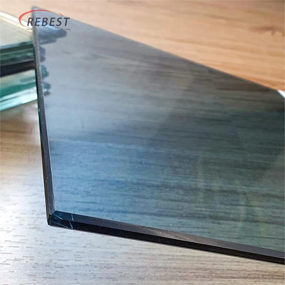 3mm-12mm Tinted Solar Reflective Float Glass with Green Blue Grey Bronze Colors Optional