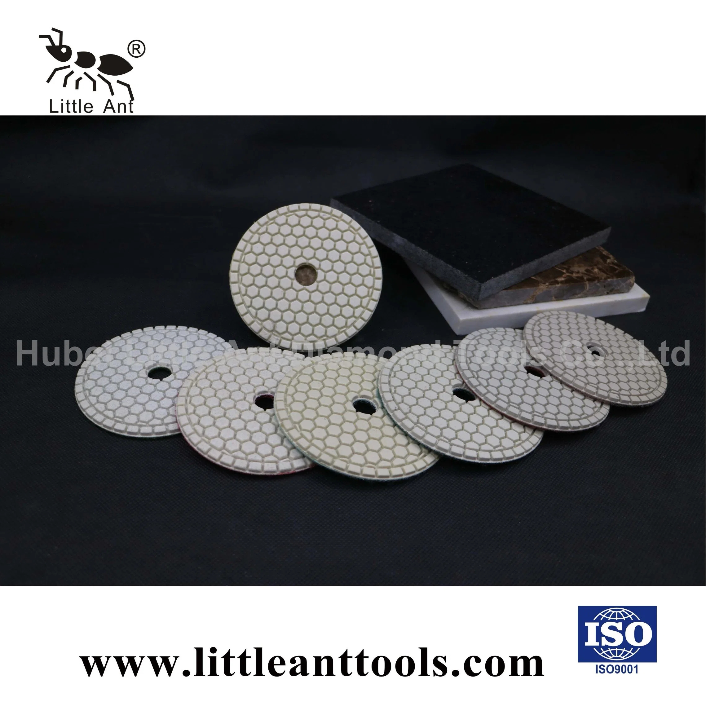 White Old Six-Sided Grinding Polishing Pad