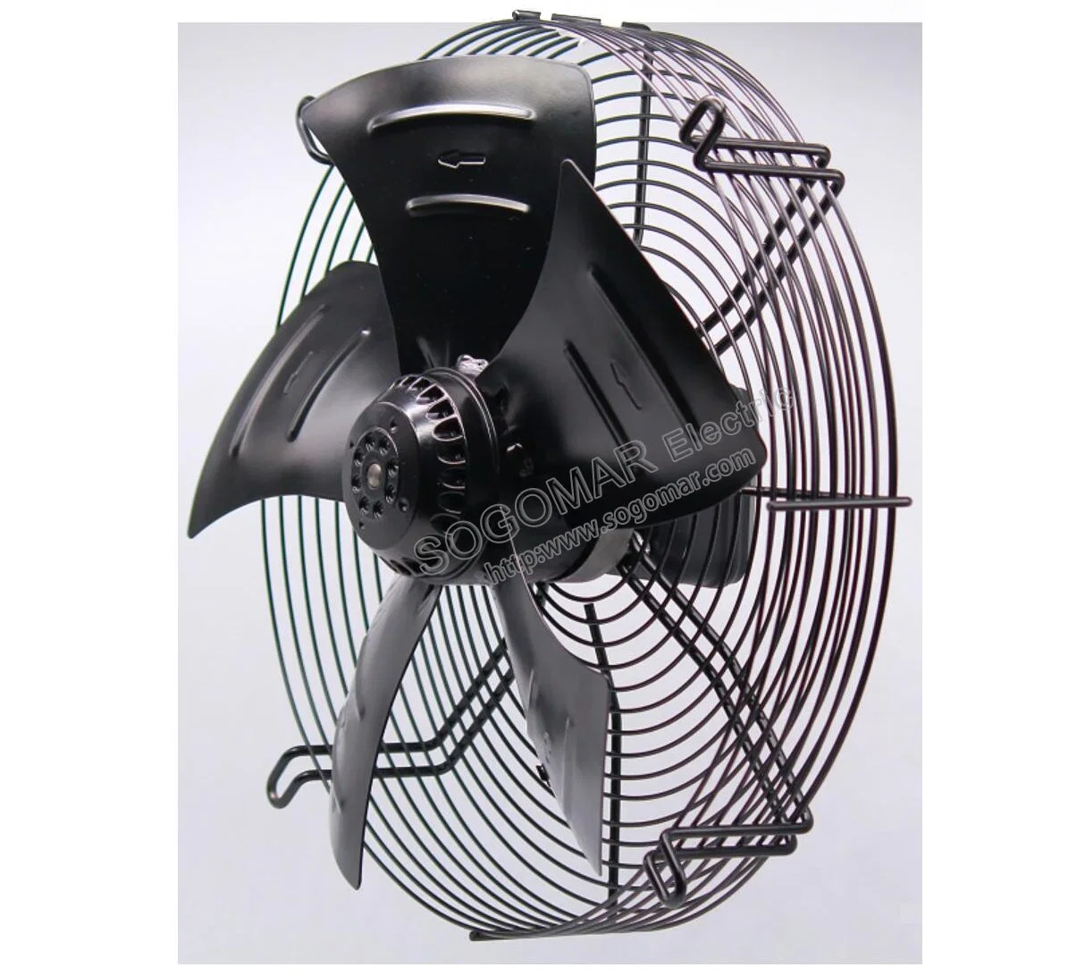 Ventilateur de refroidissement haute performance 220 VAC 40 W 1 400 tr/min avec support fixe