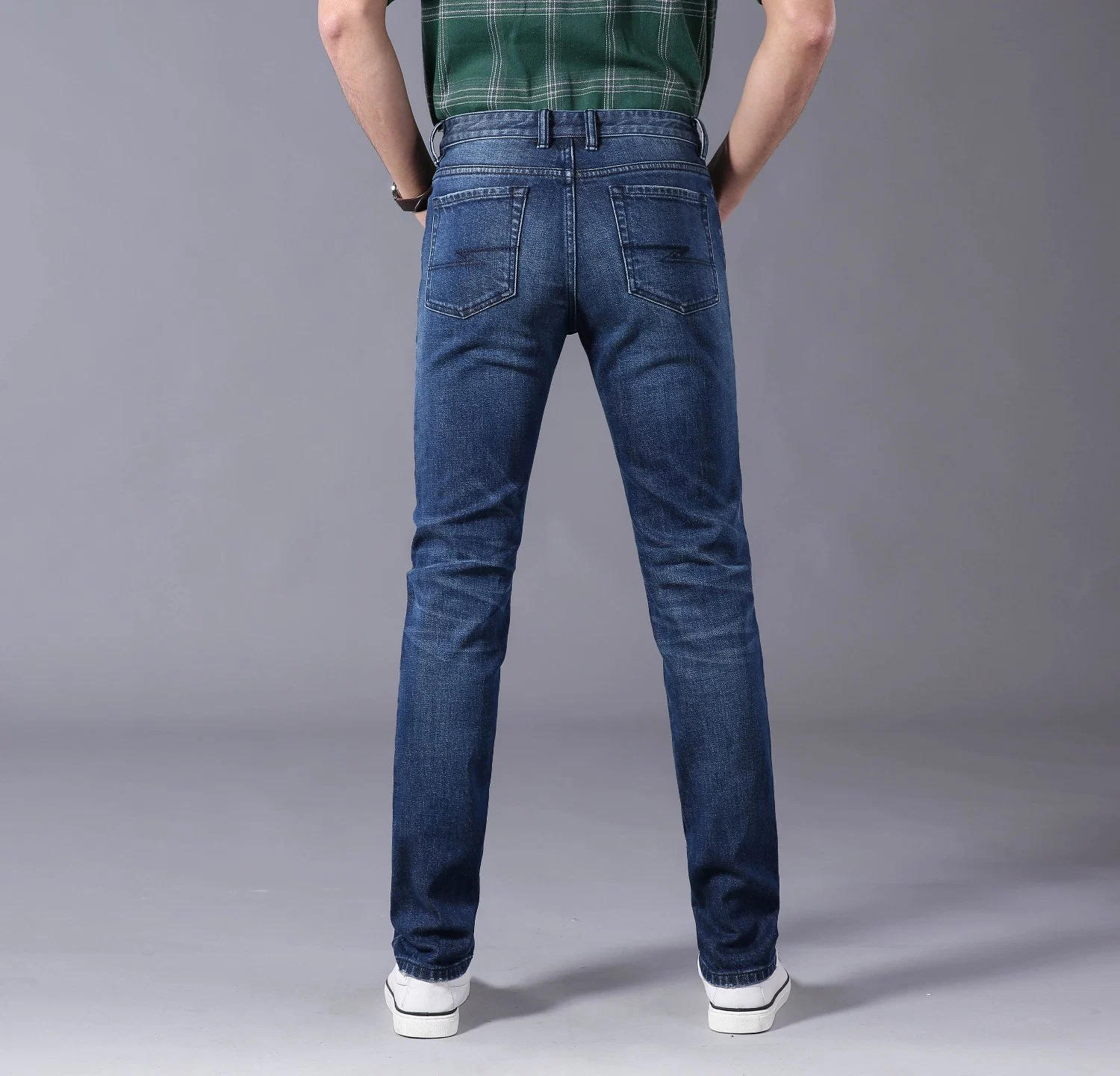 موضة بيع ساخنة مقطن سباندكس جينز مخصص لرجال الأعمال