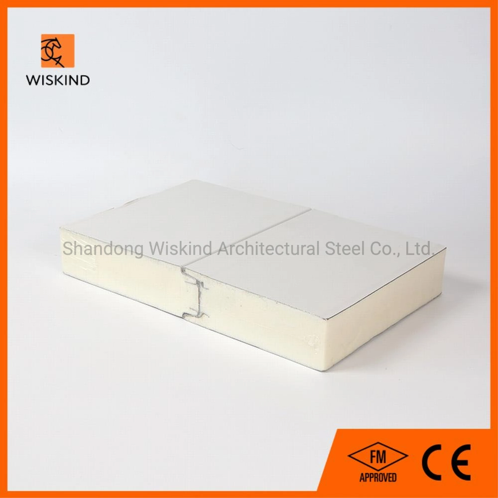 Heat Insulated Fireproof PIR Sandwich for Internal and External Wall