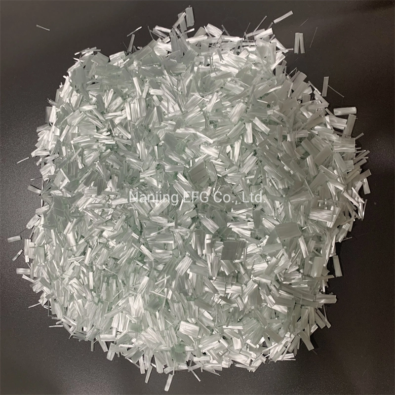 4.5mm Length Fiber Glass Chopped Strand Fiber for Thermoplastic Fiberglass Chopped