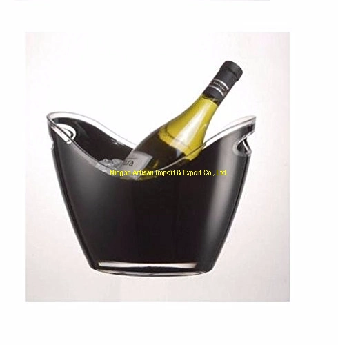 Promotional Plastic Acrylic 3.5L Wine Champagne Bottles Ice Bucket (FDA/LFGB)