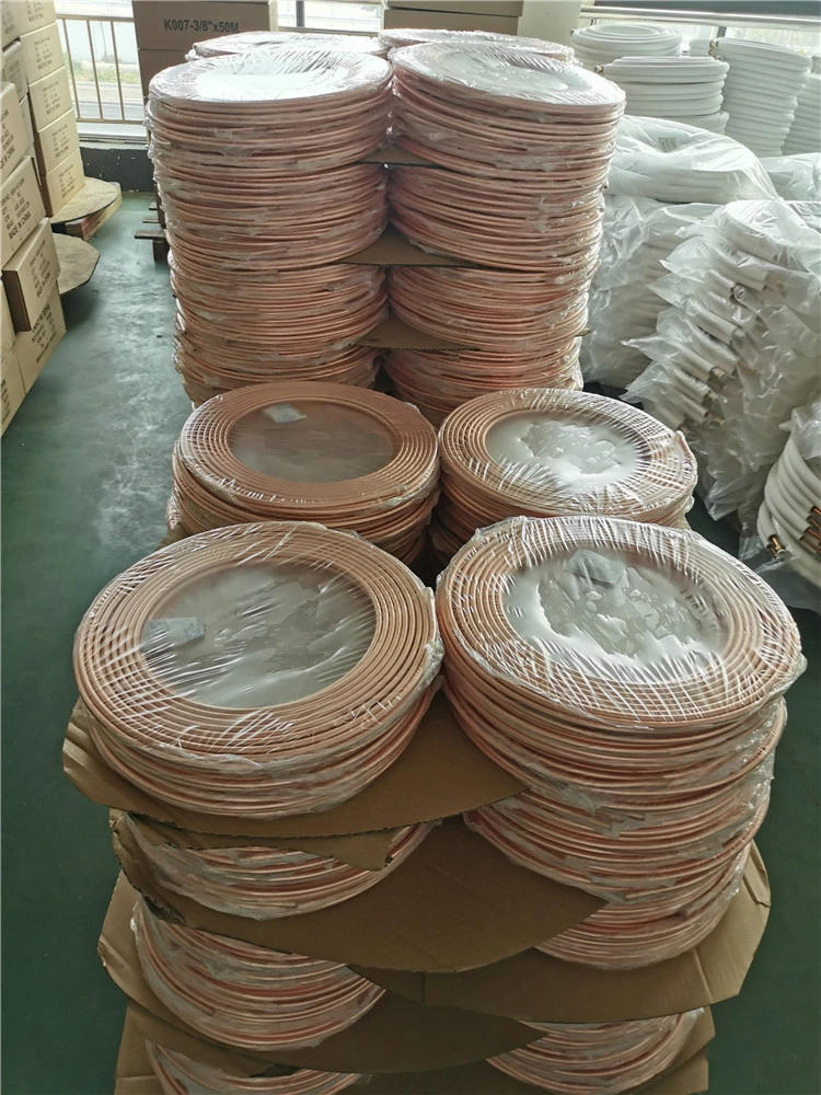 HVAC Copper Tube Refrigeration Tube Factory Price Capillary Copper Pipe