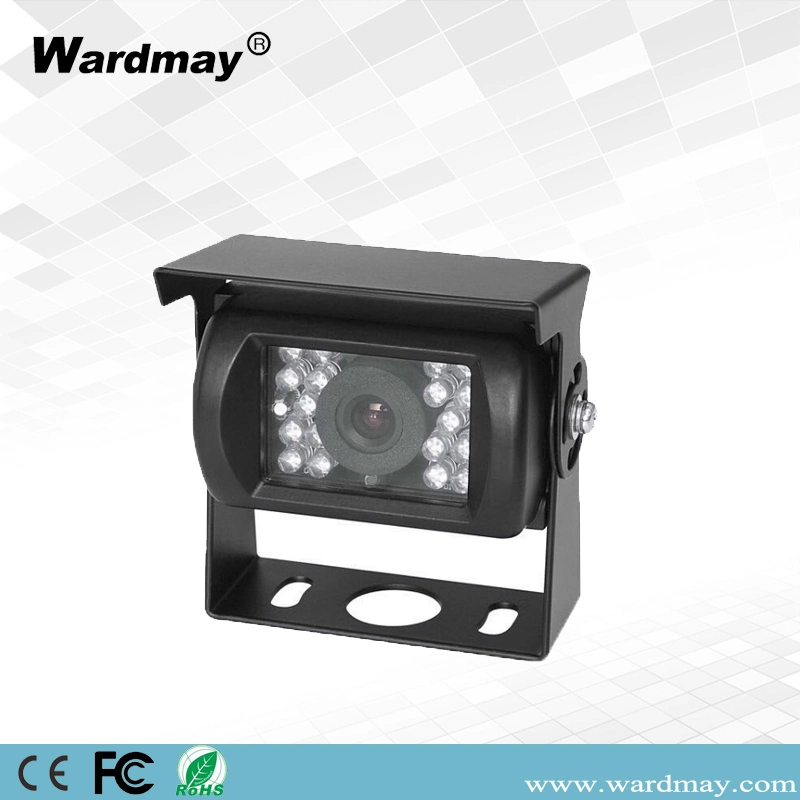 Câmara de vista traseira HD Wardmay de 700 tvl com LED IR de 18 PCS No sistema de vigilância do veículo