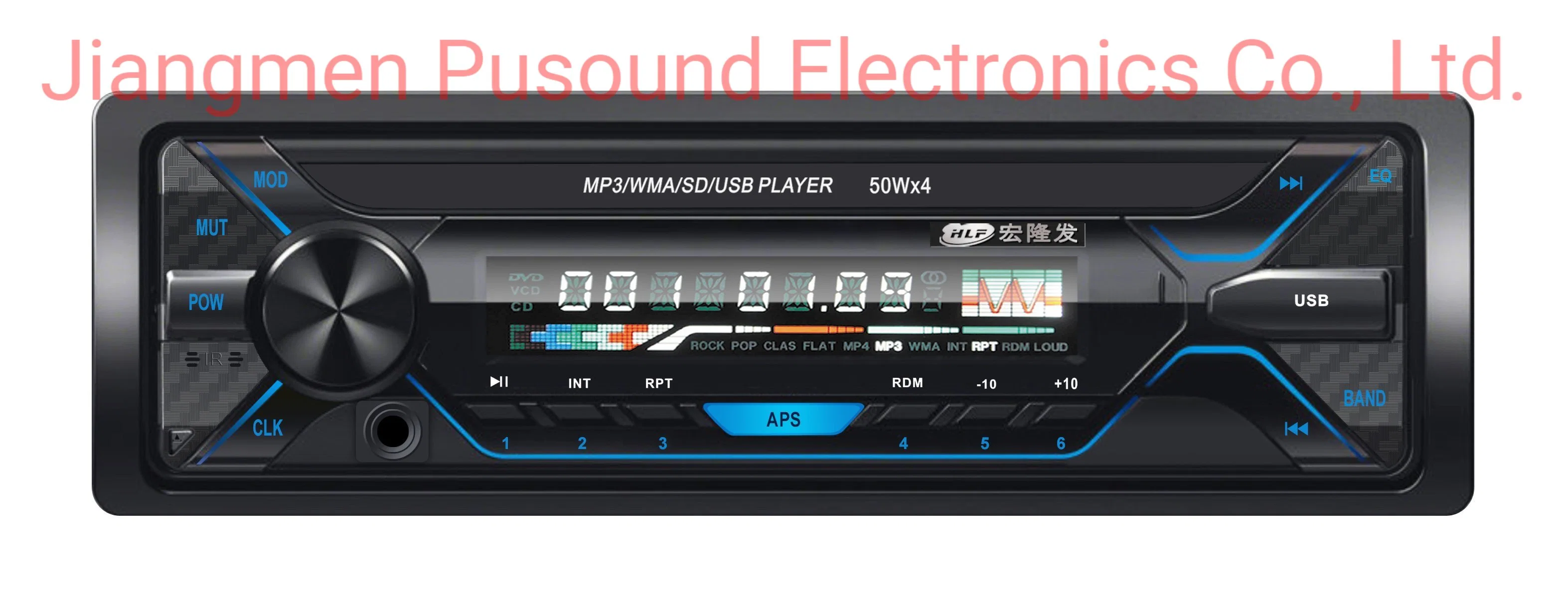 Painel destacável rádio do carro com Bluetooth com USB