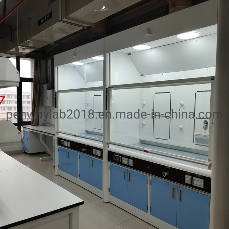 مدرسة جيدة الجودة الكيمياء علم الأحياء مختبر الفيزياء (Fume Hood)