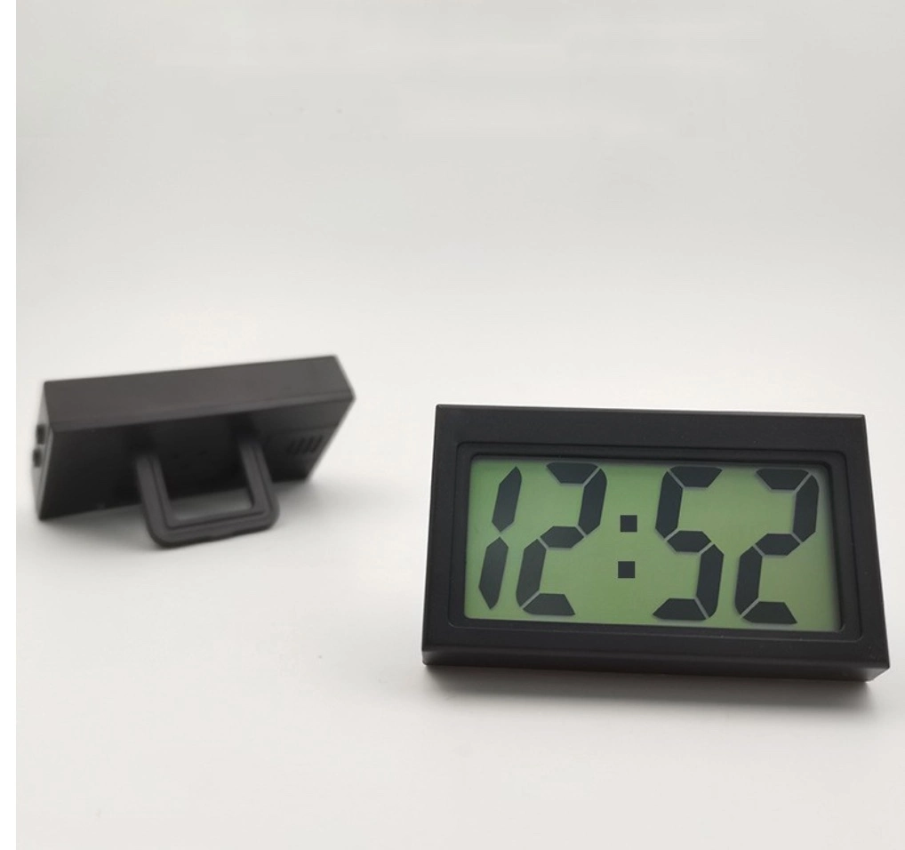 LCD Mini Desk Clock for Kids Children Interior Accessory Cars Alarm Clock