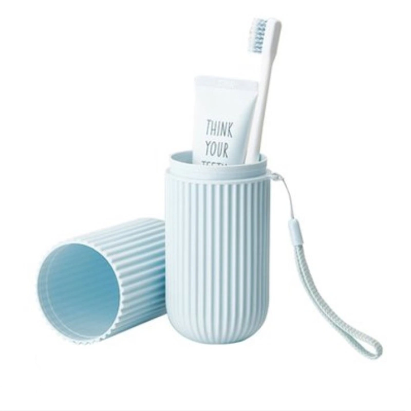 Simple Tasse de voyage de ménage lavage rince-bouche dent brosse à dents du fourreau de la pâte dentifrice Boîte de rangement de jeu portable