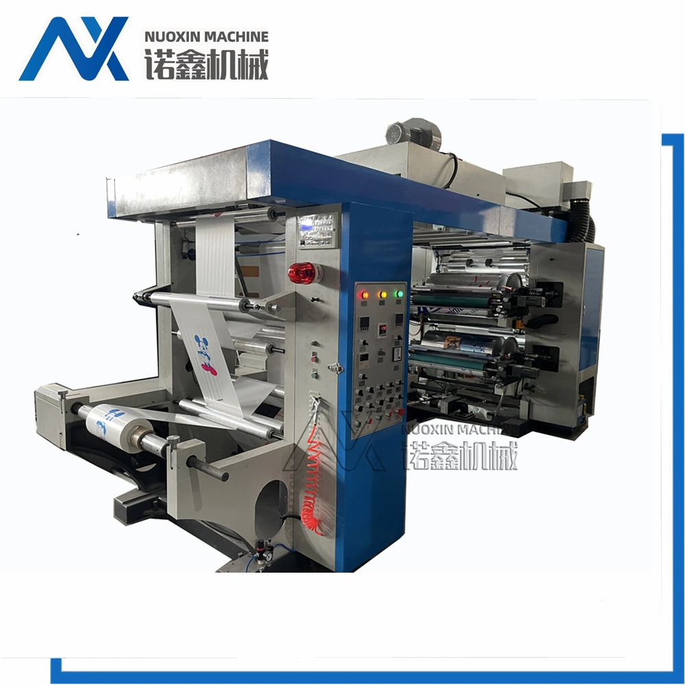 4 Colors High Speed Flex Plastic Film Printing Machine