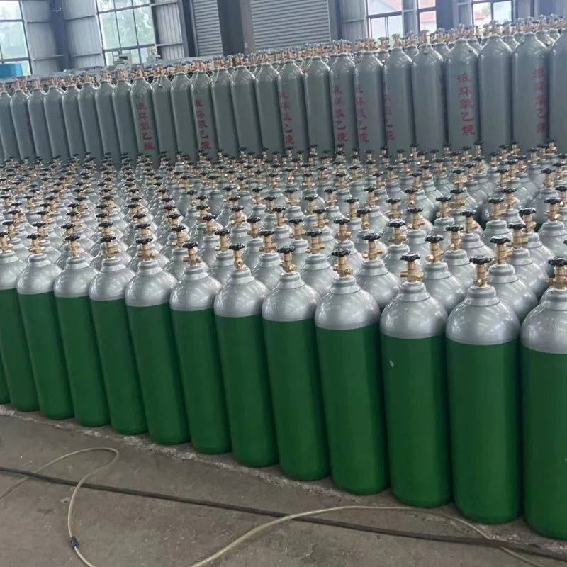 Wholesale/Supplier Oxygen Tank 10L 40L 50L Medicinal Tanque De Oxigeno 50lbs 99.5% Small Portable Oxygen Cylinder