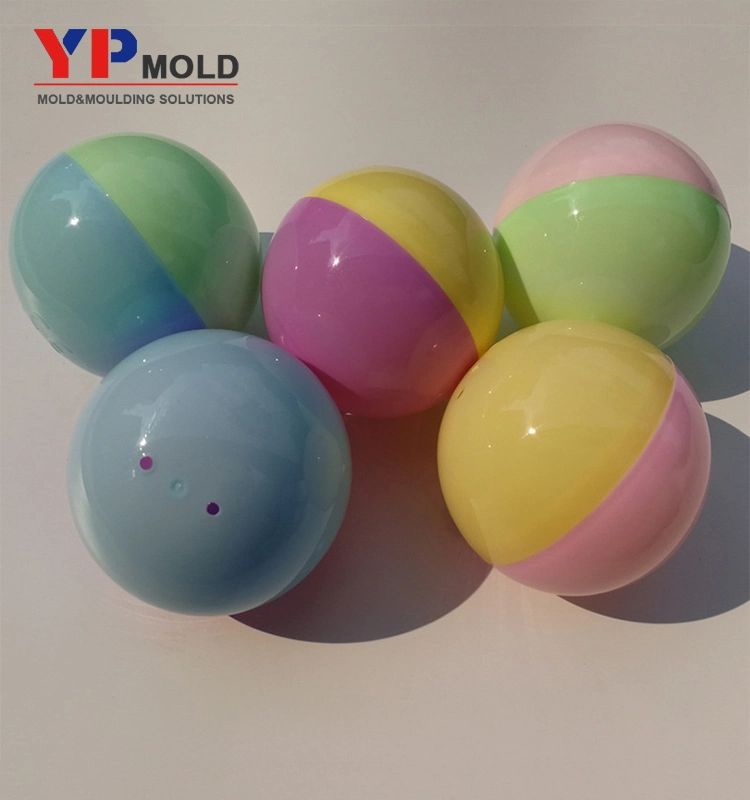 Plastic Ball Injection Mold for Children's Toy Colored Egg