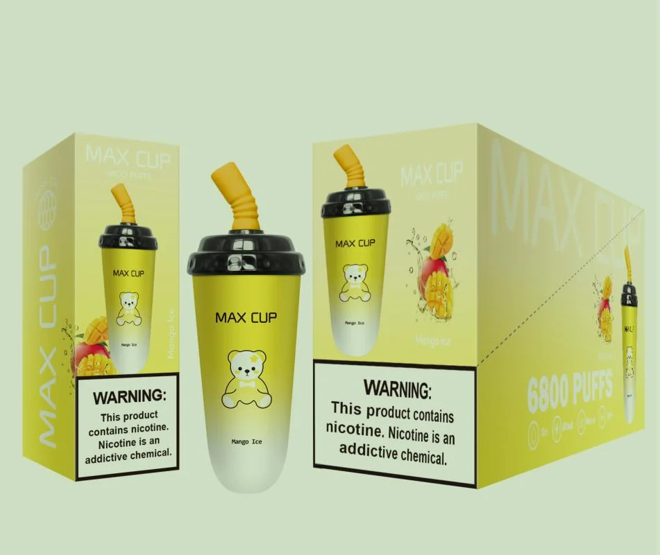 Original Max Cup 6800 Puffs Disposable Vape Pod Mini Cups Rechargeable Milk Tea Cup E Cig with Low Price

كأس ماكس الأصلي 6800 سحبة سجائر إلكترونية قابلة للتصرف بود ميني كأس قابلة لإعادة الشحن كأس شاي بالحليب بسعر منخفض