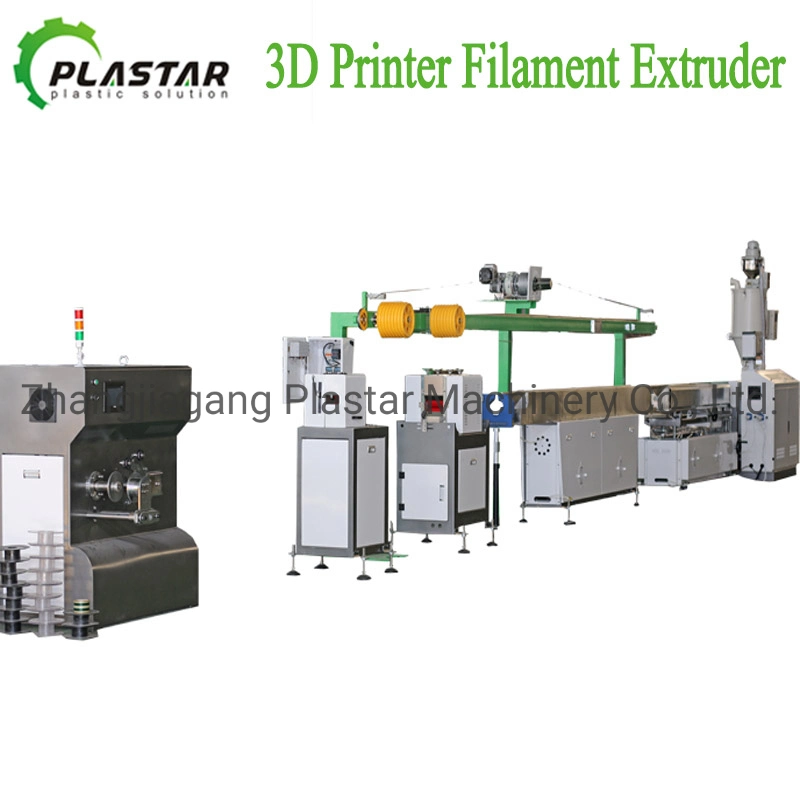 1.75mm Neat Winding High Accuracy PLA Plastic Filament Extrusion Production Line