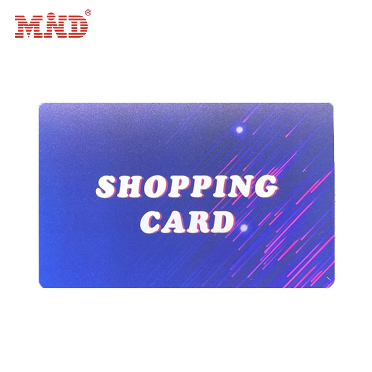 OEM Fudan F08 1K Chip VIP Membership Supermarket Loyalty Card