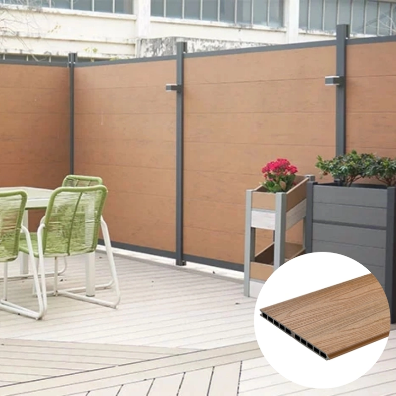 Fire Resistant WPC Fence Boards for Outdoor Privacy Wood Composite Fence