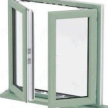 Soundproof Design Double Glazed Insulated Aluminium Casement Windows