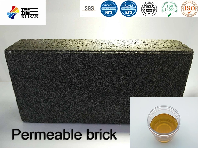 We-8127 wassergestütztes Epoxidhärtungsmittel für Permeable Brick Bitumen Epoxy Beton