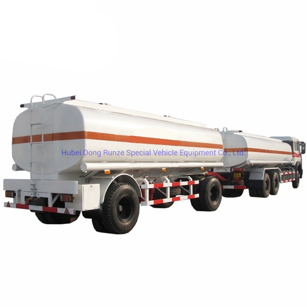 Oil Tank Full Trailer (Customizing 2-3-4 Axles Dolly Tanker 10CBM -30CBM)