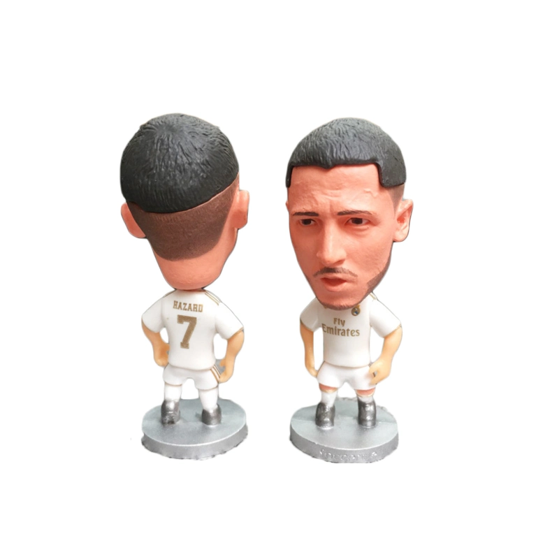 Plástico altamente detallado Deportes Player muebles Figura PVC Estrellas de Fútbol figura Custom Hot Toys