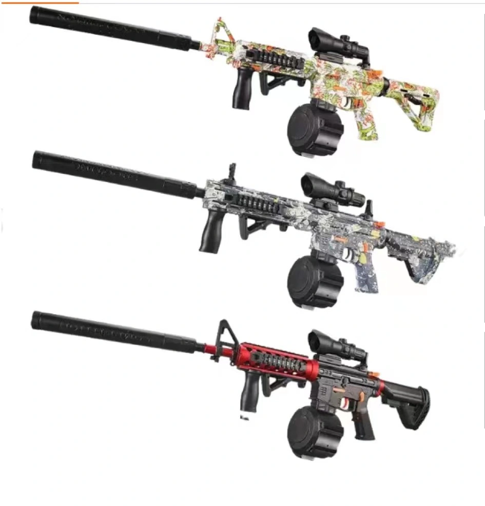 Pistola de gel Blaster M4a1 M416, pistola de gel Blaster para esferas de gel 2023 Ak47 Vector V2 HK416 ABS automático Blaster Metal Toy Water Pistola