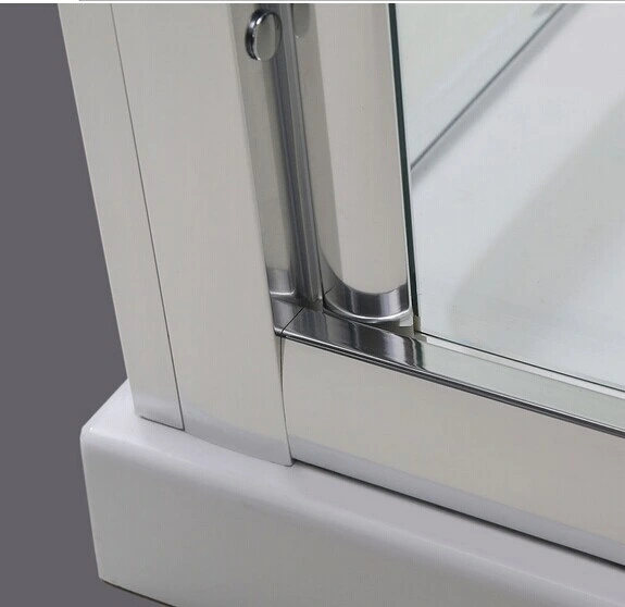 Sally B1202 Bi-Fold Shower Door with 6mm Thick Glass Door with Side Panel