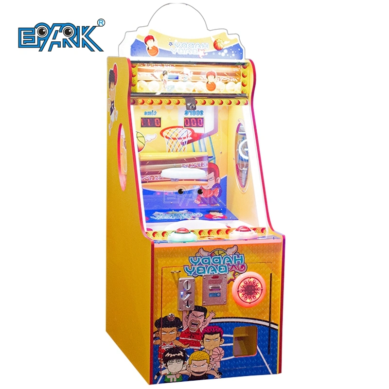 Happy Baby 2 Coin Operated Kid Soccer Game Machine Basketball Shooting Game Machine