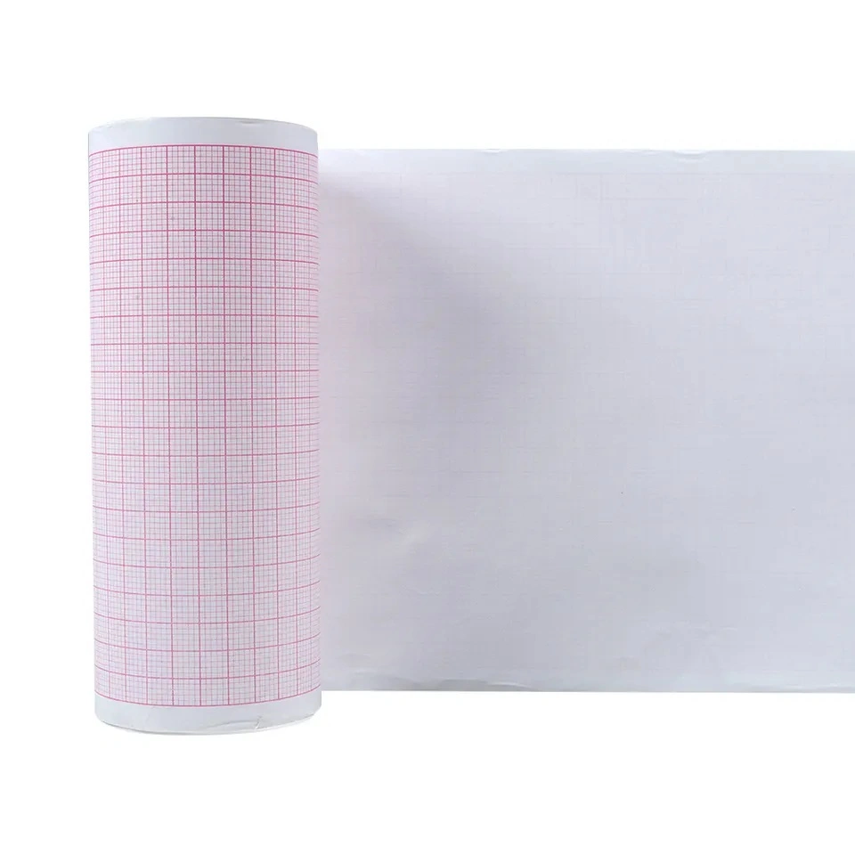 Hot Sale papel para registros médicos Gráfico de ECG papel térmico hecho En China