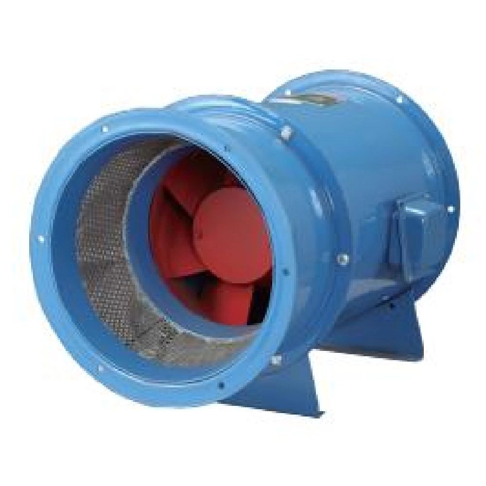 PP Type ABS Type Round Industrial Dust Extractor Fan Withe IEC