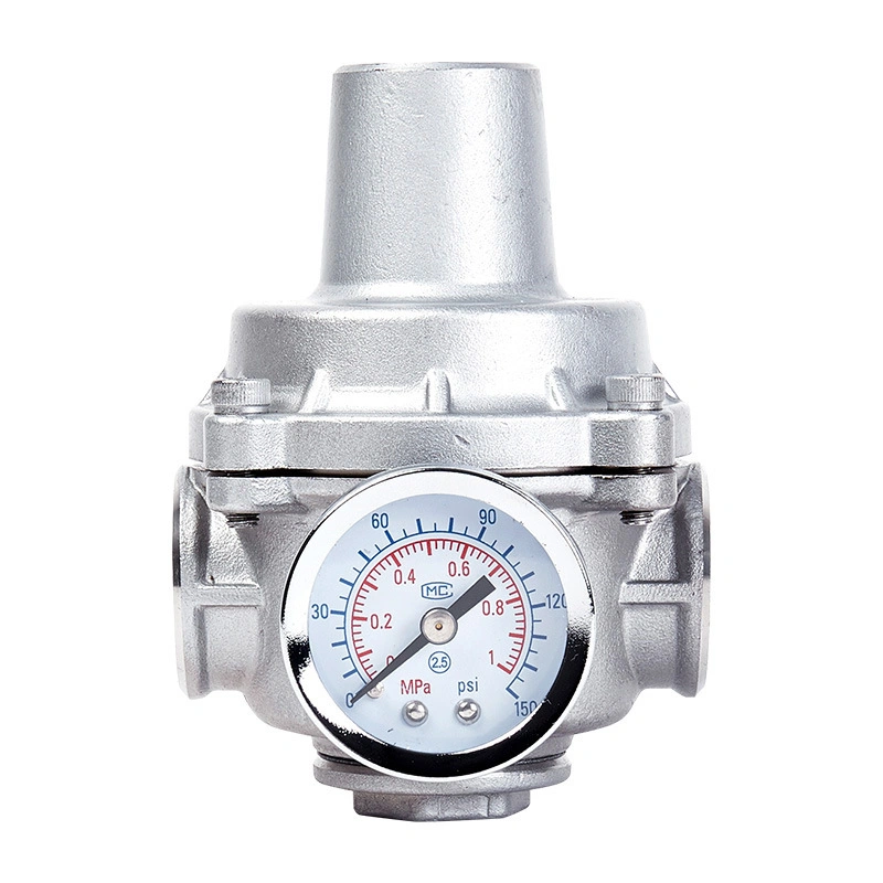 304/316 Stainless Steel Threaded End Pressure Reducing Valve for Water Pipe