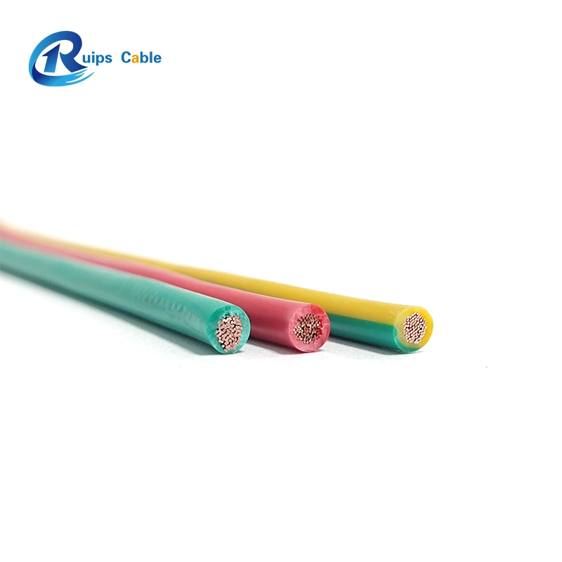 Cu/PVC/PVC H05VV-F H05vvh2-F Flexible18AWG 20AWG 0.75 1.5 2.5 mm2 Copper Stranded PVC House Electric Flat Cable