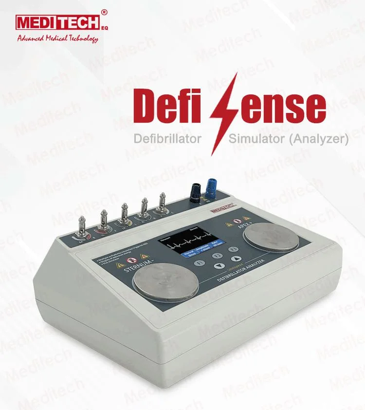 Testeur de l'ECG du Moniteur, DSA de l'analyseur du défibrillateur pour tous les défibrillateur automatique et manuel