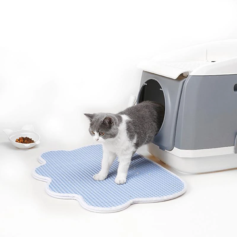 Pet Products Double EVA Honeycomb Non-Slip Cat Litter Mat Pet Accessories